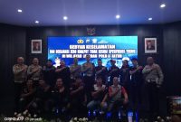 Kasatlantas Polresta Malang Kota, Kompol Aristianto Budi Sutrisno, saat Deklarasi Zero Knalpot Brong.