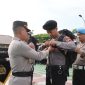 Kapolres Purworejo AKBP Eko Sunaryo, SIK.M.K.P sat cek kesiapan personel yang ditugaskan untuk melakukan pengamanan di TPS wilayah Kabupaten Purworejo, Jawa Tengah. 