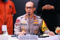 Gulung Sindikat Narkoba, Kapolda Sumsel, Irjen Rachmad Wibowo.