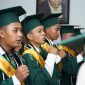Mahasiswa IAIAN Purworejo saat diwisuda