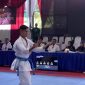 Prajurit Kodam XVIII/Kasuari, Letnan Dua (Letda) Caj Stephanus Josua Kayo, peraih juara III Kata Perorangan TNI-Polri Putra dalam kejuaraan The 5th National Open Karate Championship 2024,