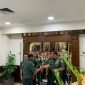 Pangdam XVIII/Kasuari, Mayjen TNI Ilyas Alamsyah, S.E., M.Tr.(Han)., CGCAE., mengikuti Rapat Pimpinan (Rapim) TNI AD Tahun Anggaran 2024, di Markas Besar Angkatan Darat (Mabesad), Jakarta, Kamis (29/2/2024).