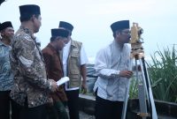 Kementrian Agama Purworejo saat melaksanakan Rukyatul Hilal di Pantai Jetis. (Foto. Fauzi/Realita Publik)
