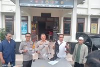 Kompol Anton Widodo saat Konferensi Pers terkait kejadian perang sarung di wilayah Polsek Lowokwaru Kota Malang.(Foto : Evi/Realita Publik)