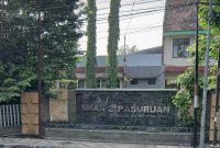 Caption: Lokasi SMAN 2 Kota Pasuruan/foto IST