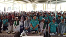 Deklarasikan Pengukuhan Tim Pemenangan Pasangan Bakal Calon Bupati dan Wakil Bupati Merangin, Syukur-Khafid (SUKA), Kamis 29 Agustus 2024.