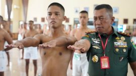 Sidang Pantukhir kepada 110 Caba PK TNI AD Sub Panpus Kodam Kasuari. 