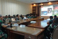 Kegiatan Pendam XVIII/Kasuari, Latihan Dalam Satuan (LDS), di Aula Mapendam, Trikora, Arfai 1, Manokwari, Papua Barat, pada Jumat (20/9/2024)