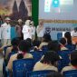 Penyuluh dari Generasi Anti Narkotika Nasional (GANN) Malang Raya saat sosialisasi bahaya Narkoba di SMPK Budi Mulya, Lawang, Kabupaten Malang. 