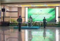 Kasdam Pimpin Laporan Korps Kenaikan Pangkat 1.126 Personel Kodam XVIII/Kasuari Periode 1 Oktober 2024.