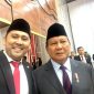 M Syukur Calon Bupati Merangin saat bersama  Prabowo Subianto, Presiden RI.  