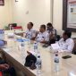 Proses mediasi kasus dugaan tindak pidana kekerasan psikis atau perundungan terhadap seorang siswa SMA 4 Pasuruan, di Mapolres Pasuruan Kota. 