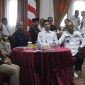 Pj Bupati Merangin Jangcik Mohza pimpin jalannya rapat Koordinasi (Rakor) Persiapan Penyelenggaraan Pilkada serentak 2024, di Auditorium rumah dinas Bupati Merangin.