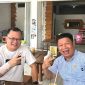 Dr Ir H Ahmad Fauzi Ansori (Ojie), dan M Syukur Calon Bupati Merangin.
