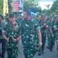 KSAD Jenderal TNI Maruli Simanjuntak saat kunjungan kerja di Kodam XVIII/Kasuari pada Kamis (14/11/2024), Manokwari, Papua Barat. 