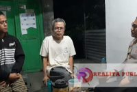 Kapolres Kebumen AKBP Eka Baasith berbincang dengan masyarakat Desa Madureso.