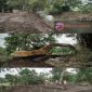 Kondisi Sungai Sletreng di Desa Kalianget, Kecamatan Banyuglugur, Kabupaten Situbondo, Jawa Timur, setelah PT Wika melakukan normalisasi (Foto: realita publik.id)