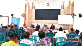 Suasana berlangsungnya Rakor terkait agenda kegiatan Kampung Ramadan Besuki 2025, di Aula Kantor Kecamatan Besuki, Situbondo, Kamis, 20 Februari 2025.(Foto: realitapublik.id)