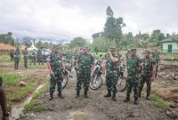 Asisten Logistik Kepala Staf Angkatan Dara, Mayor Jenderal TNI Adisura Firdaus Tarigan, melakukan kunjungan kerja ke Kabupaten Manokwari Selatan (Mansel), Papua Barat, Senin (10/3/2025).
