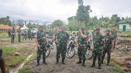 Asisten Logistik Kepala Staf Angkatan Dara, Mayor Jenderal TNI Adisura Firdaus Tarigan, melakukan kunjungan kerja ke Kabupaten Manokwari Selatan (Mansel), Papua Barat, Senin (10/3/2025).
