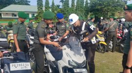 Polisi Militer Kodam XVIII/Kasuari (Pomdam XVIII/Kasuari) menggelar pemeriksaan kendaraan milik prajurit dan PNS TNI AD di lingkungan Kodam XVIII/Kasuari.