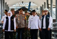 Forkopimda Jatim Tinjau Arus Mudik di Pelabuhan Ketapang.