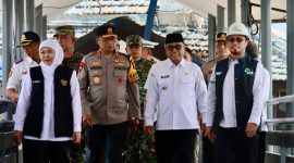 Forkopimda Jatim Tinjau Arus Mudik di Pelabuhan Ketapang.