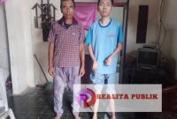 Kharis Arifin dan Ayahnya, di kediaman neneknya, di Tamansari RT 01 RW 06, Desa Tamanwinangun, Kecamatan Kebumen, Kabupaten Kebumen, Kamis, 6 Maret 2025. (Foto: Wahyudin/realitapublik.id)