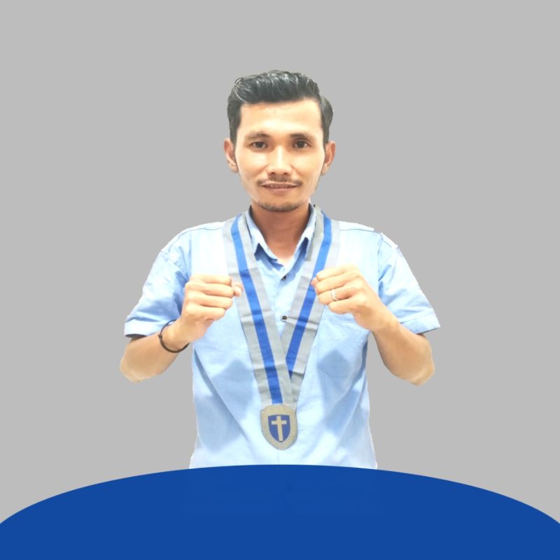 Ketua GMKI Labuhanbatu, Marianus Harefa.