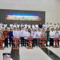 Menteri Koordinator Bidang Pangan Zulkifli Hasan bersama Wakil Menteri Dalam Negeri Bima Arya Sugiarto, dan Wakil Menteri Kelautan dan Perikanan Didit Herdiawan bersama jajaran Pemerintah Provinsi Lampung menghadiri acara peluncuran dan dialog percepatan pembentukan Koperasi Desa/Kelurahan Merah Putih yang digelar di Gedung Graha Adora, Kabupaten Pesawaran, Lampung. Rabu (28/05/2025).