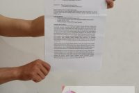 Surat Dumas yang dikirim Geram ke Polda Sumatera Utara. (Foto: realitapublik.id) 