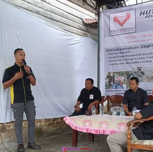 Ketua Relawan Kesehatan Indonesia (Rekan Indonesia) Sumatera Utara, Iko Riansyah.