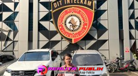 Rio Ipan Naninggolan dari GEMA Sumut, usai menyampaikan surat pemberitahuan rencana unjuk rasa ke pihak kepolisian di Jakarta. (Foto: realitapublik.id) 