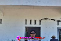 Foto: Aktivis Edi saat berada di kantor PT JRP di Desa Sei Rakyat Labuhanbatu 