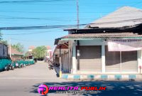 Tanah yang diduga tercaplok oleh pasar Kebonagung 