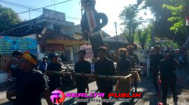 Antusias para pemuda kecamatan Gadingrejo dalam mengikuti karnaval (foto: Koko realitapublik.id)