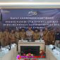 Polres Pasuruan menggelar rapat koordinasi perkembangan situasi keamanan dan ketertiban masyarakat (Sitkamtibmas), diruangan Rutama Polres Pasuruan