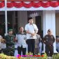 Apel Kebangsaan dan Doa Bersama Elemen Bangsa di Lapangan Apel Sarja Arya Racana, Selasa (2/9/25) sore.