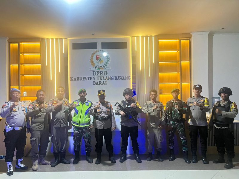 Polres Tubaba bersama Polsek Jajaran menggelar patroli skala besar dengan melibatkan berbagai stakeholder.(Foto:realitapubli.id)