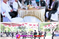 Bupati Lampung Utara H. Hamartoni Ahadis dalam acara pelantikan DPD Sekinci Kinci, Minggu 7 September 2025. (Foto: Rodi Sandra/realitapublik.id) 