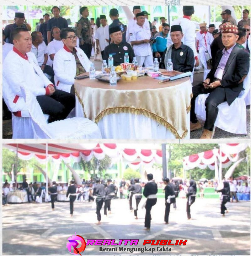 Bupati Lampung Utara H. Hamartoni Ahadis dalam acara pelantikan DPD Sekinci Kinci, Minggu 7 September 2025. (Foto: Rodi Sandra/realitapublik.id) 