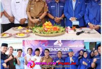 Acara berlangsung khidmat di sekretariat Dpc partai Democrat - Lampung Utara, Selasa 9 September 2025. (Foto: Rodi Sandra/realitapublik.id) 