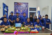 DPC Partai Demokrat Tulang Bawang Barat memperingati HUT ke-24 Partai Demokrat, Selasa 9 September 2025. (Foto: Rodi Sandra/realitapublik.id) 