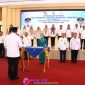 Sekretaris Daerah Kabupaten Lampung Utara, Drs, Lekok, M.M, saat acara pengukuhan pengurus TP-PKK dan Posyandu, 10 September 2025. (Foto: Rody Sandra/realitapublik.id)