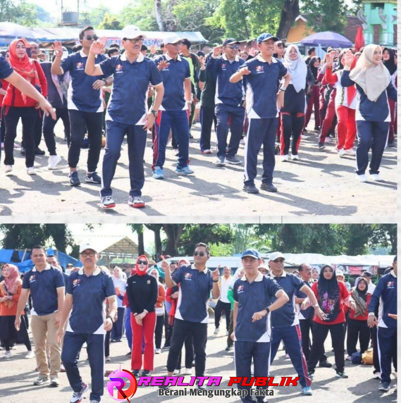 Peringatan Hari Olahraga Nasional (Harornas) ke-42 tahun 2025 tingkat Kabupaten Lampung Utara, Jumat, 12 September 2025 (Foto: Rody Sandra/realitapublik.id)