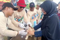 Kontes Kambing Tubaba 2025, Minggu (28/09/2025), di Lapangan Islamic Center, Tubaba, Lampung.  