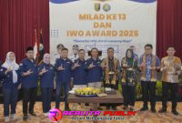 IWO Lampung dalam acara Milad ke-13 IWO, Selasa 9 September 2025.(Poto: Rody Sandra/realitapublik.id)