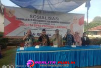 Intan Rehana Anggota DPRD Lampung Serap Aspirasi Masyarakat di Kecamatan Tumijajar Tubaba. (Foto Rody/realitapubllik.id)