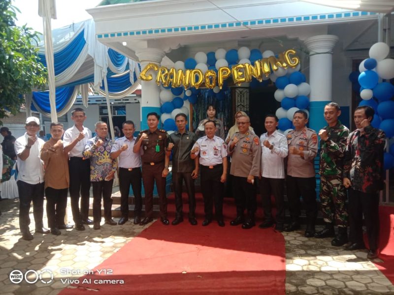 Grand Opening Satuan Pelayanan Pemenuhan Gizi (SPPG) Dapur Sungkai Bersatu, di Dusun Bangun Rejo, Desa Ketapang, Kecamatan Sungkai Selatan, Lampung Utara. 