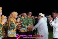 Foto: Rody Sandra realitapublik.id - Bupati Tubaba Ir. H. Novriwan Jaya, S.P., pada puncak acara peringatan Hari Santri Nasional Tahun 2025)